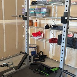 Squat And Bench Rack 
