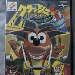 PS2 Crash Bandicoot 4 Sakuretsu Majin Power The Wrath of Cortex Japanese US 