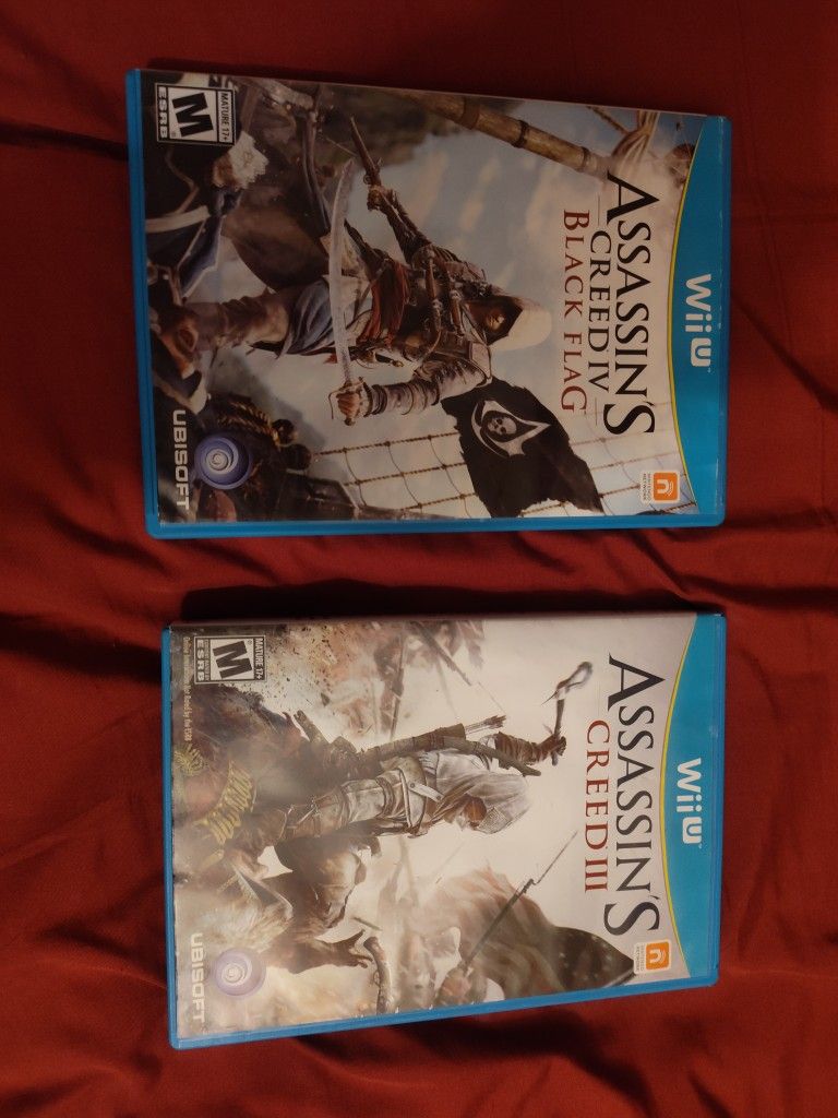 Nintendo Wii U Assassin's Creed Games 