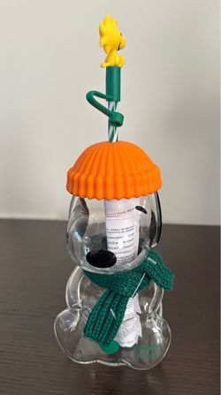 Starbucks Snoopy Cup with Straw