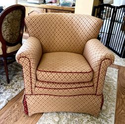 Custom Upholstered Reading Chair