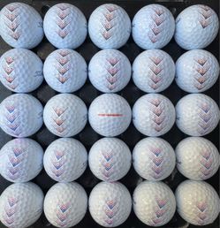 Golf balls velocity