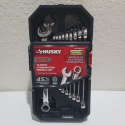 Husky 10 Piece Combination Wrench Set