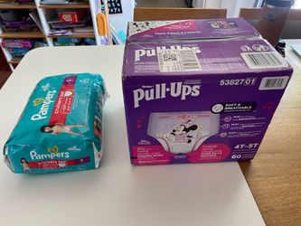 Pampers Pull Ups Diapers - 4T - 5T