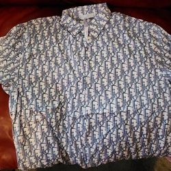 Dior Monogram Short-sleeved Shirt