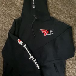 Faze x Champion Hoodie Black