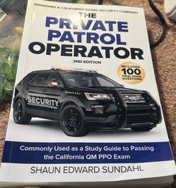Private Patrol Operator Study Guide