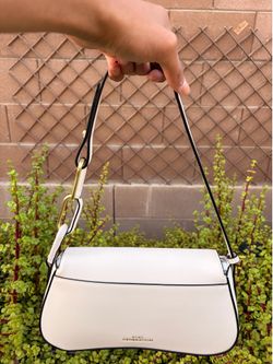 Bone white purse