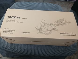TACKLIFE mini Circular Saw With Laser Guide