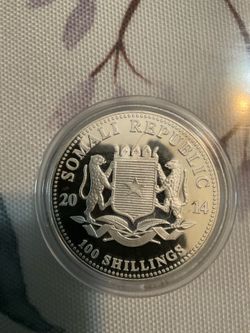 SOMALI elephant & PHILHARMONIC silver coins-3