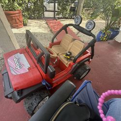 Electric Jeep Toddler Car 