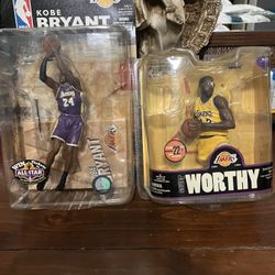 Kobe & James Worthy Collectibles