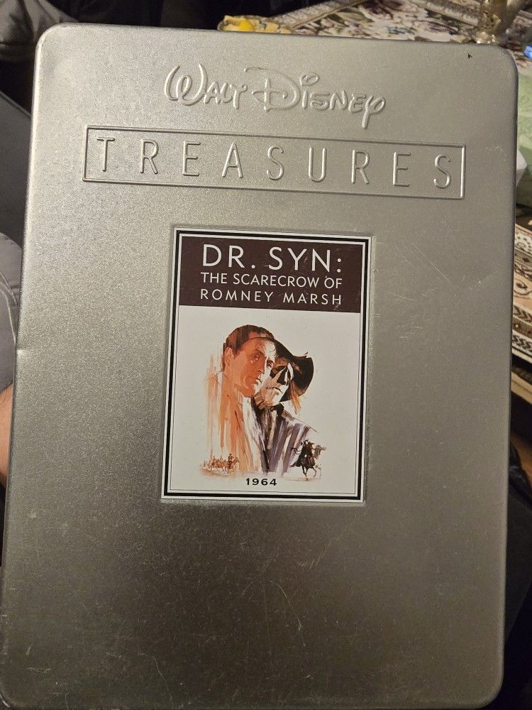 RARE! Walt Disney Treasures DVD Tin - Dr. Syn: The Scarecrow of Romney Marsh