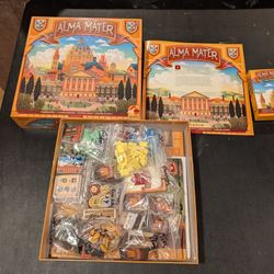 Alma Mater Board Game With Expansion 