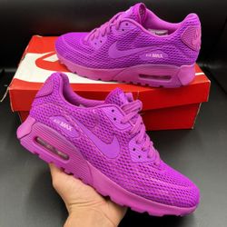 Size 9 - Nike Air Max 90 Ultra Breathe Hyper Violet 2016