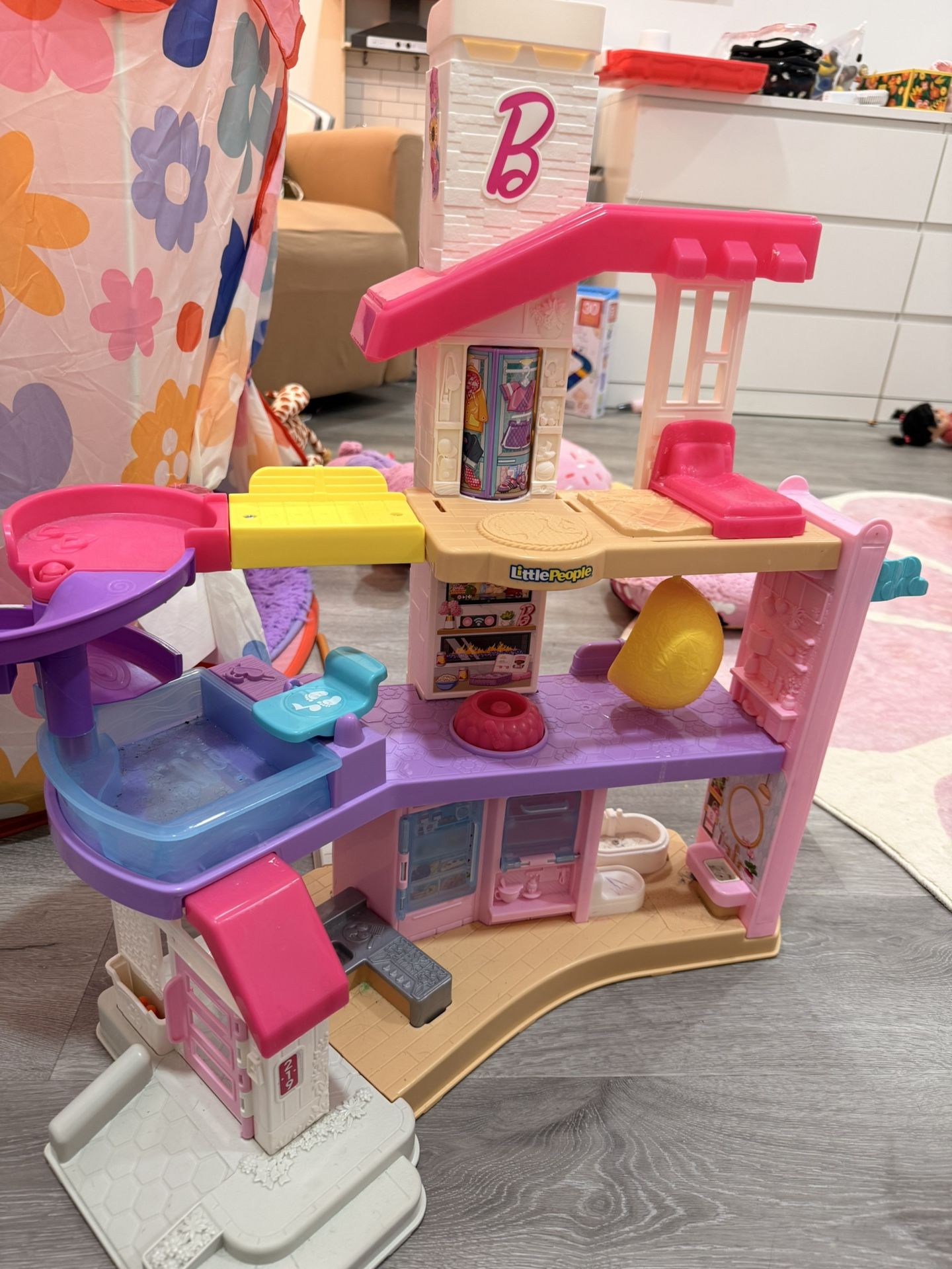 Little People Barbie Doll House