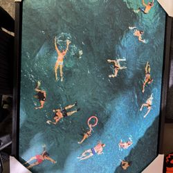 Swimmers Painting