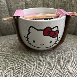 Hello Kitty Ramen Bowl