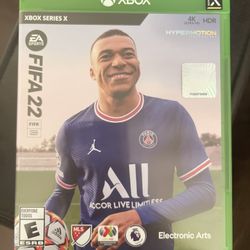 Fifa 22 for Xbox Series X!! Open Box Never Used!! $40 Or Best Offer!!
