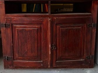 Tv stand/ storage, all wood