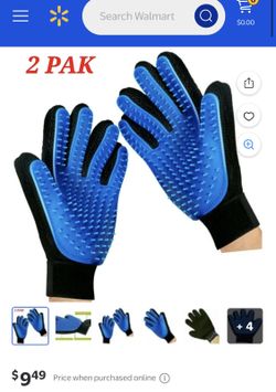 Pet Hair Removal Gloves, New