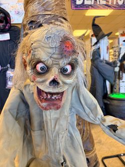 Halloween Zombie Witch Figure