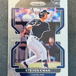 2022 Prizm Baseball Steven Kwan RC #51 Guardians