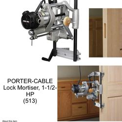 Porter Cable Lock Mortiser 1 - 1/2 Hp 513.