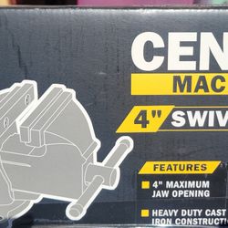 4" Swivel Vise Central Machinery 
