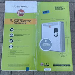 Rheem Tankless Electric Water Heater (NEW)