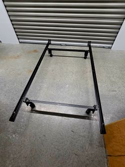 Twin Bed Frame With Box and Mattress (FREE)
