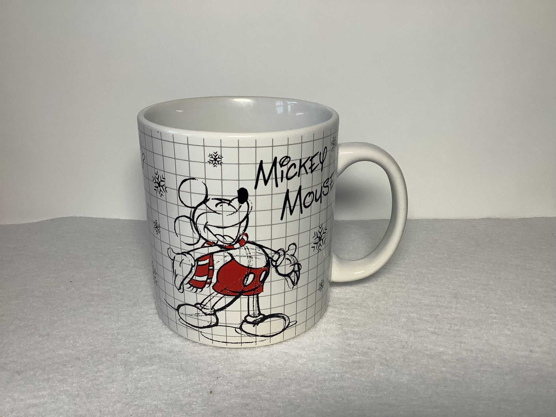 Official Disney Mickey Mouse Winter Sketch Mug