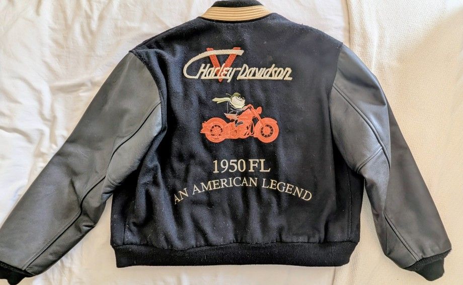 Harley Davidson, Vintage Jacket, Taz, Men's Size XL