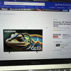 Samsung 55in Q60 2024 TV