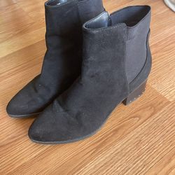 Black Ankle Boots 8.5