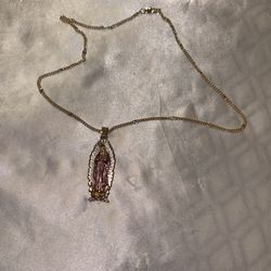 Magdalena Necklace, Mother Mary Necklace , Catholic Jewelry 