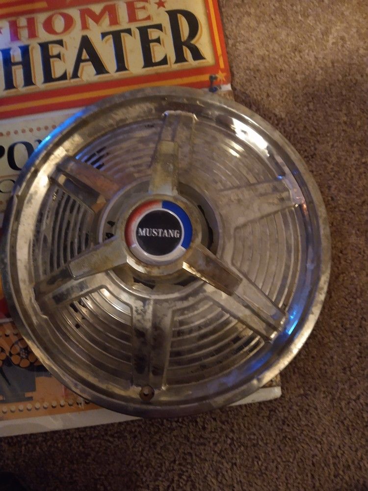 Vintage Antique Hubcaps 