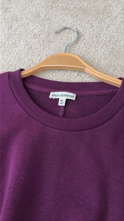 Zenana Outfitters Purple Crewneck Sweatshirt M/L