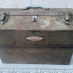 Toolbox Craftsman Cantilever 1950s Crown Vintage