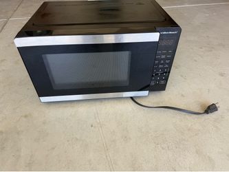 Hamilton Beach Stainless Steel Black Microwave