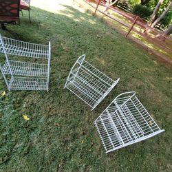 3 Light Weight Metal Made Organizers 