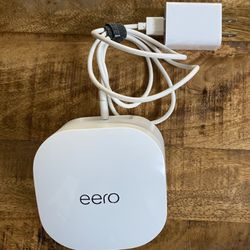 Eero 6 Dual Band Router.  Model.  N010001