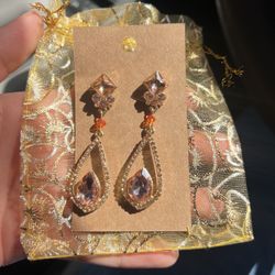 Prom Earrings Wedding Bridesmaids XV 