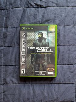 Splinter Cell Steal Action Redefined Original Xbox OG Game