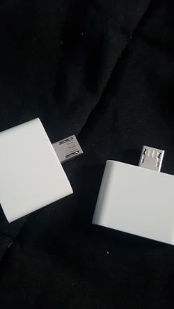 Two IPhone IPad 30-Pin 4/4s To Micro USB Adapter Converter