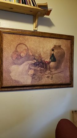 Picture of grapes and wine