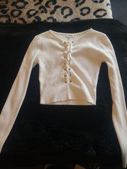 White croptop