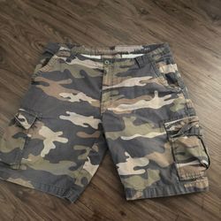 Men's Camouflage Cargo Shorts