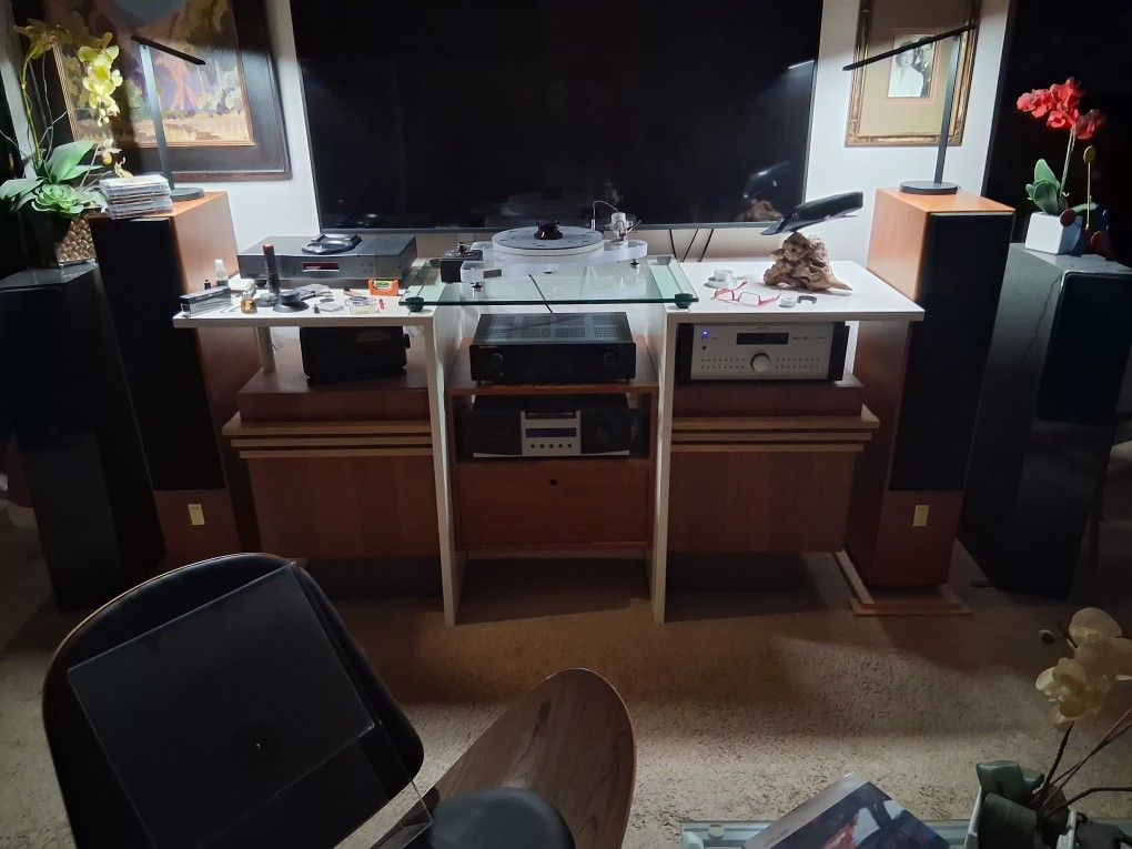 Custom Stereo Cabinet