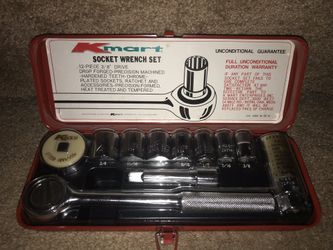 1970s never used K MART SOCKET SET